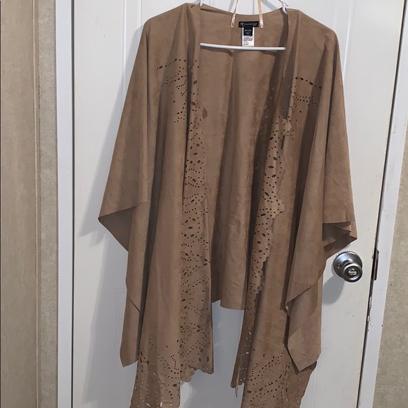 Suede Kimono - Picture 1 of 4